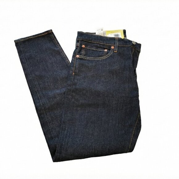 Levi’s Premium | 512 Slim Taper Stretch Jeans | Dark Wash | 34 W x 32 L | NWT - Picture 1 of 9